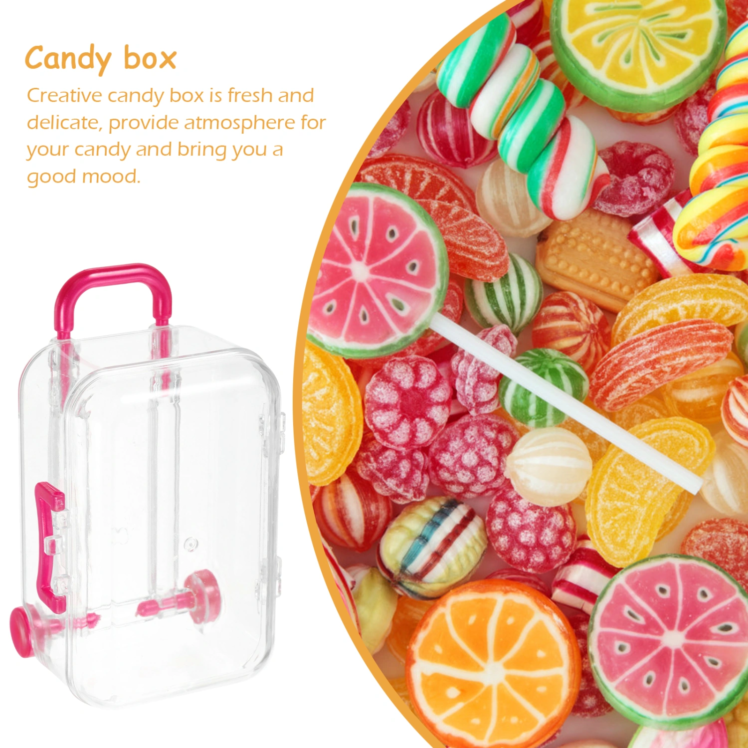 12pcs Mini Suitcase Shape Candy Box Tiny Candy Storage Cases Wedding Decorations