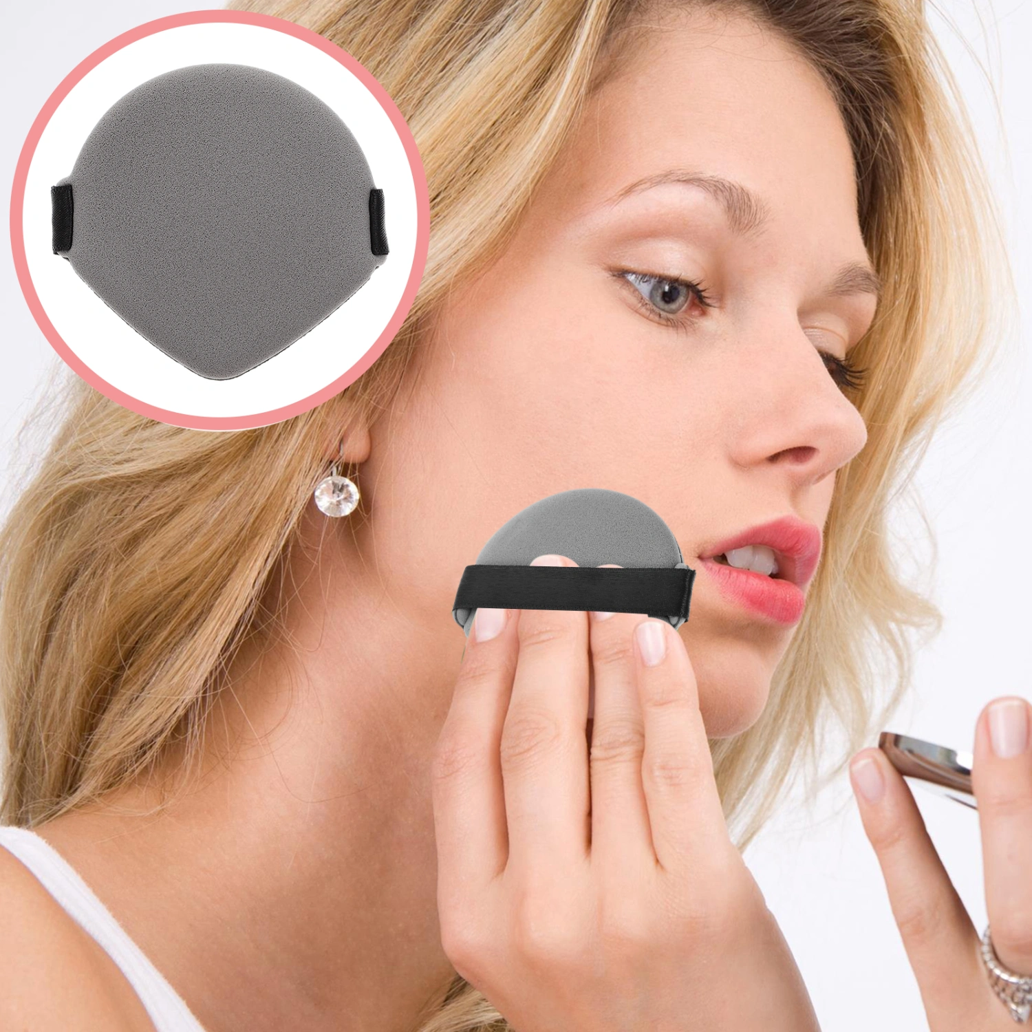 2pcs Makeup Powder Puffs Makeup Cushion Makeup Puffs Makeup Pads Cosmetics Puffs