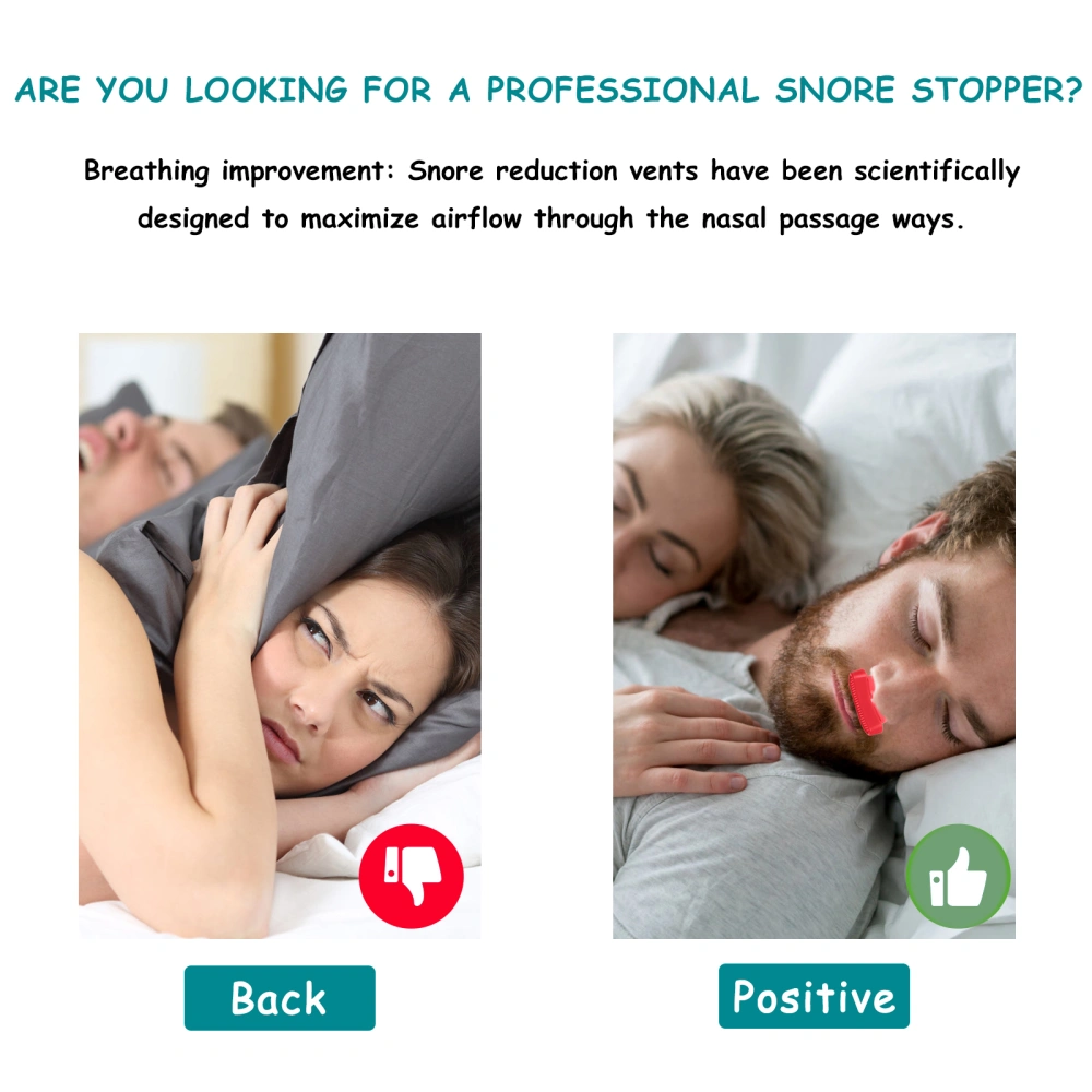 Reusable Anti Snoring Device Small Snoring Stopper Household Breathing Nasal Dilator