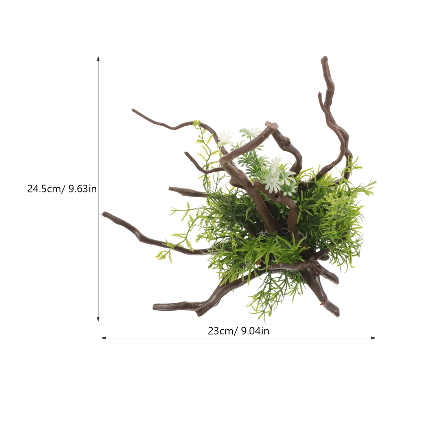 Aquarium Plant Fish Tank Decoration Artificial Plant Tree Twig Aquarium Landscape Ornament