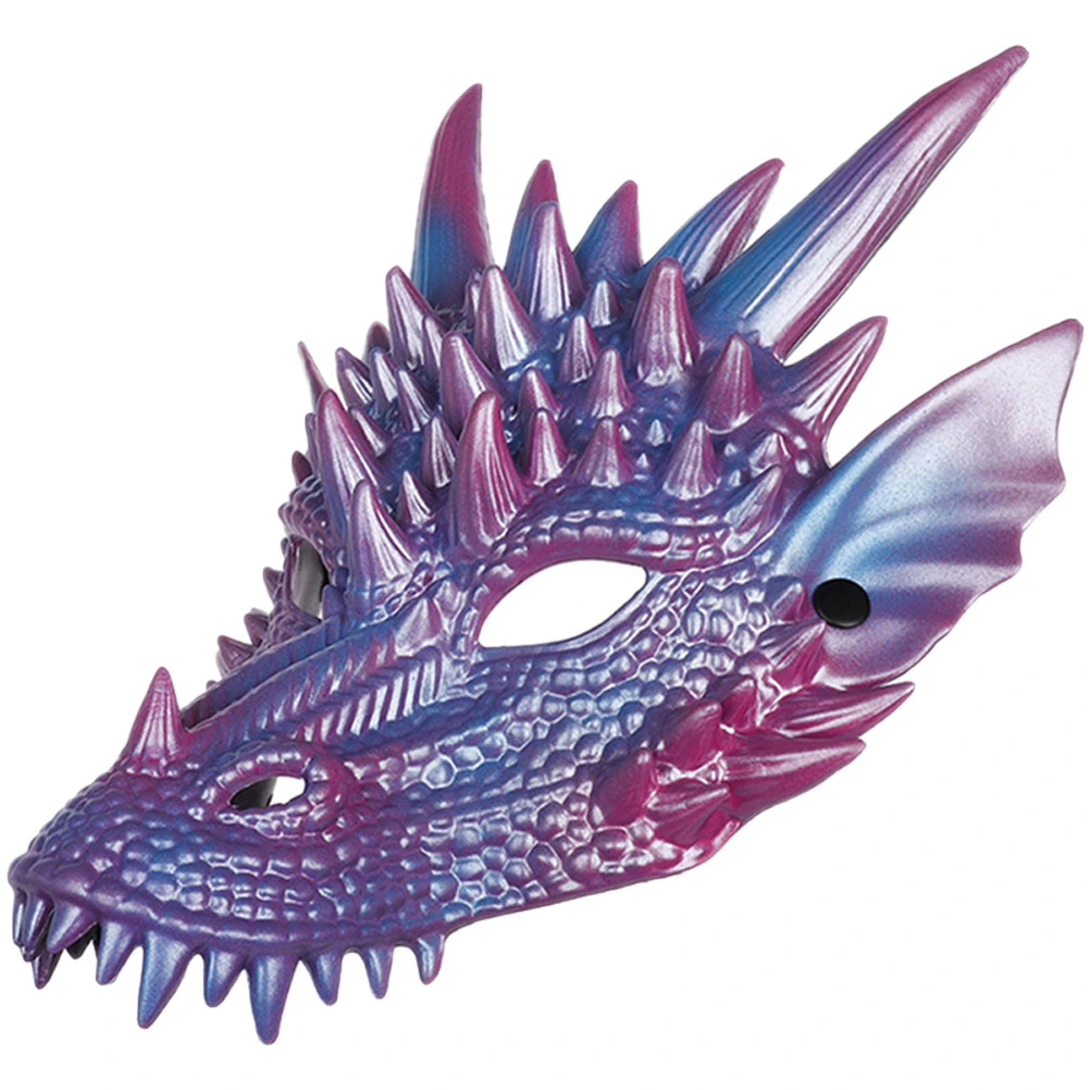 Halloween Dragon Mask 3D Dragon Head Mask Horrible Animal Mask Halloween Cosplay Costume