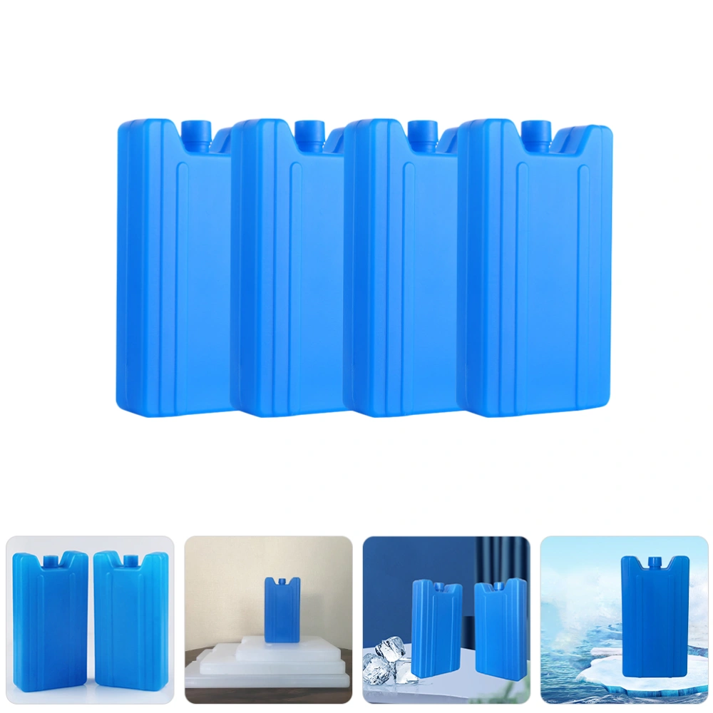 4pcs Convenient Cooling Cases Multipurpose Ice Packs Coolers Ice Packs for Indoor And Outdoor