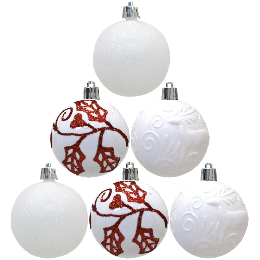 12pcs Christmas Balls Christmas Tree Hanging Balls Ornament Xmas Party Decorations