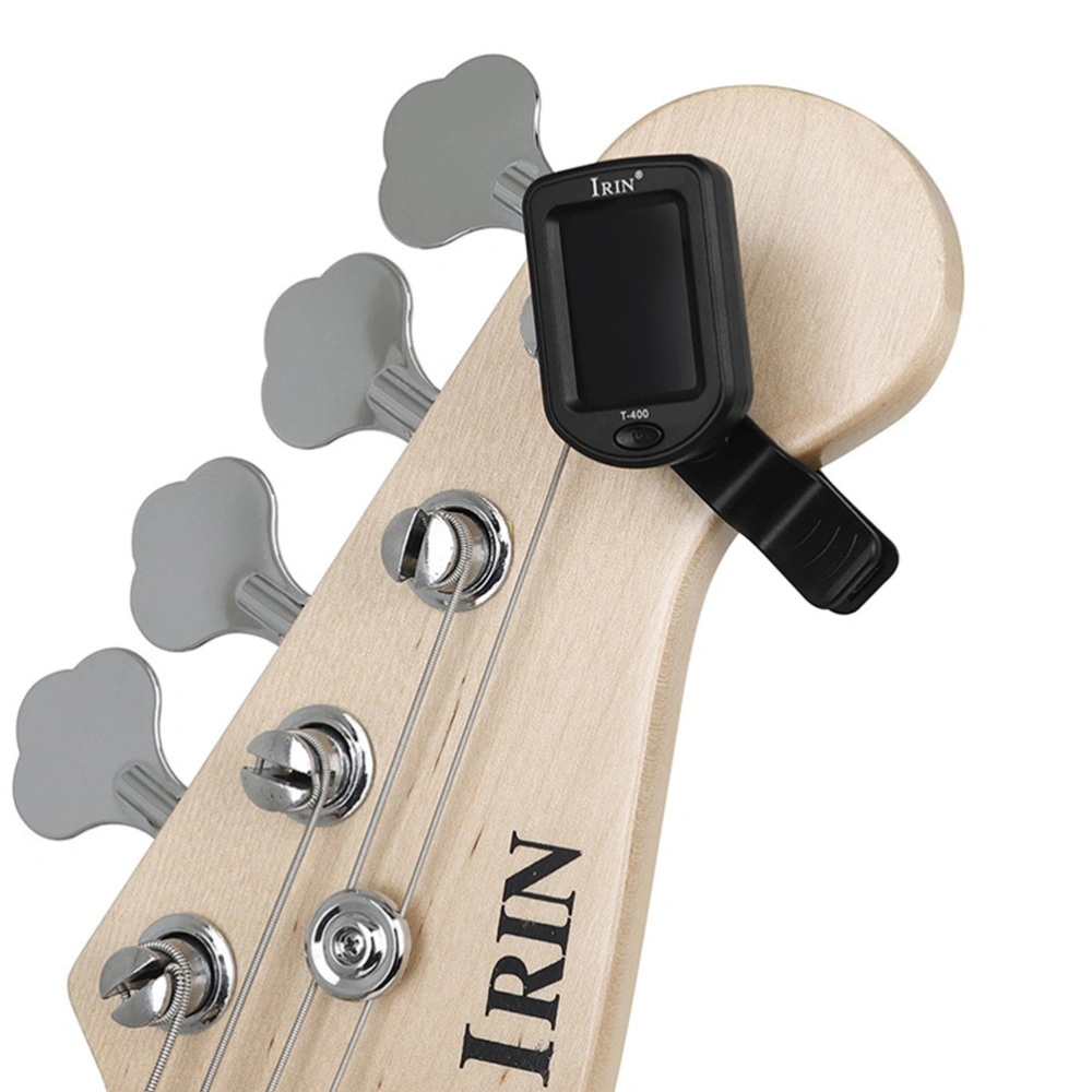 Guitar Tuner Guitar Clip on Bass Violin Tuner Portable Ukulele Tuning Tool Guitar Supply