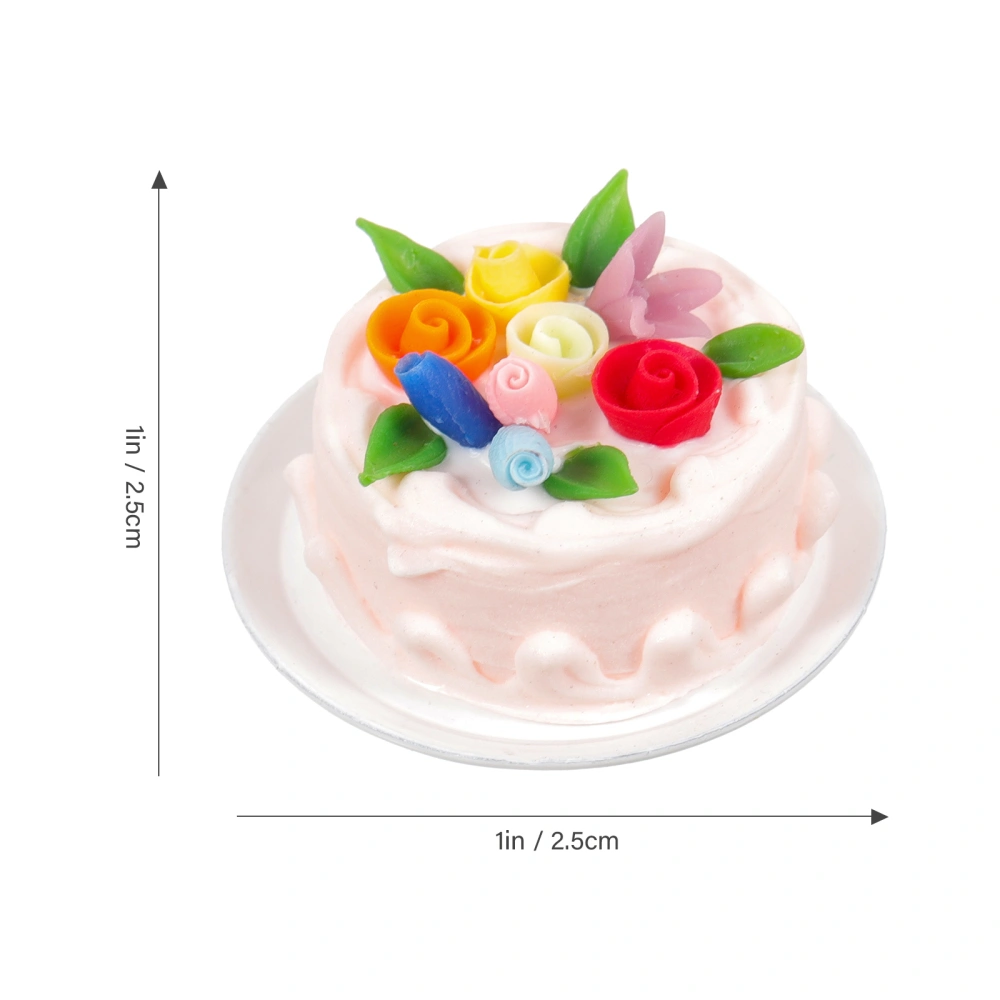 Fake Cake Mini Artificial Dessert Model Photographic Prop Wedding Table Decoration