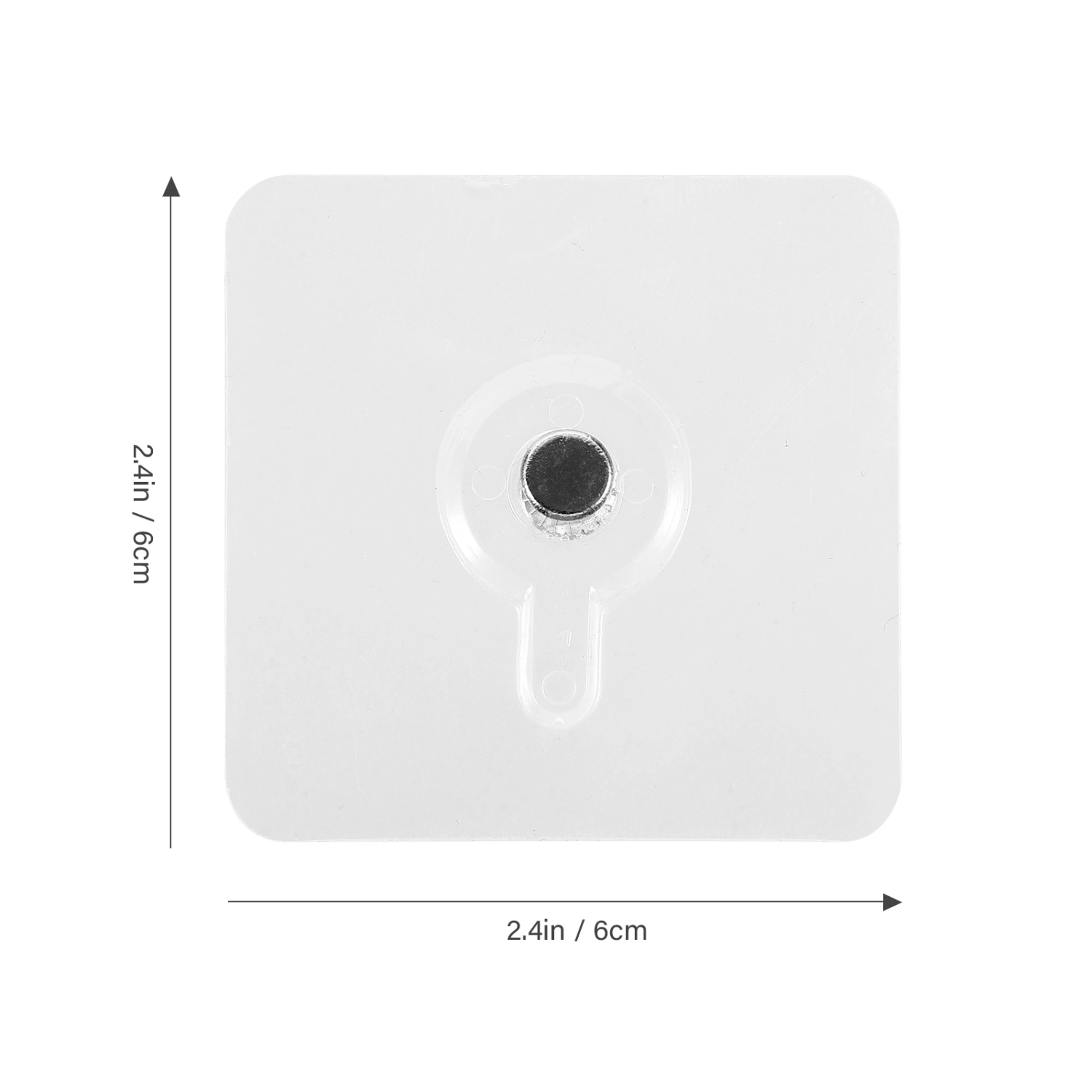 20pcs Adhesive Wall Hooks Drill Free Wall Hooks Seamless Sticky Hooks for Photo Frame Wall Decor