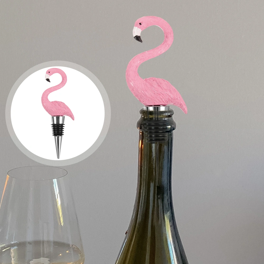 Wine Bottle Stopper Champagne Bottle Stopper Flamingo Wine Saver Party Favor