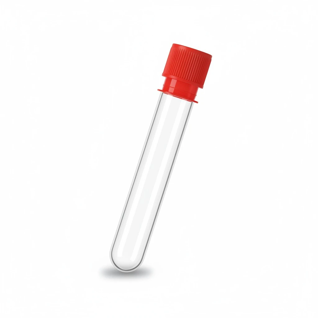 12pcs Test Tubes Clear Plastic Test Tubes for Scientific Experiments Propagation