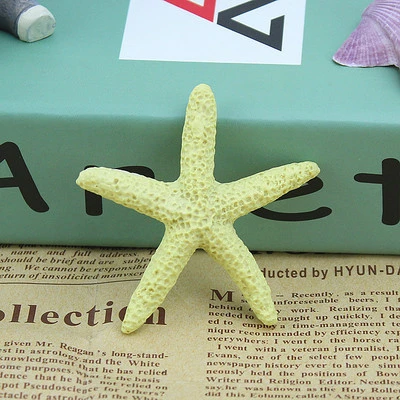 10pcs Desktop Sea Star Decor Decorative Sea Star Figurine Sea-star Ornament Room Supply