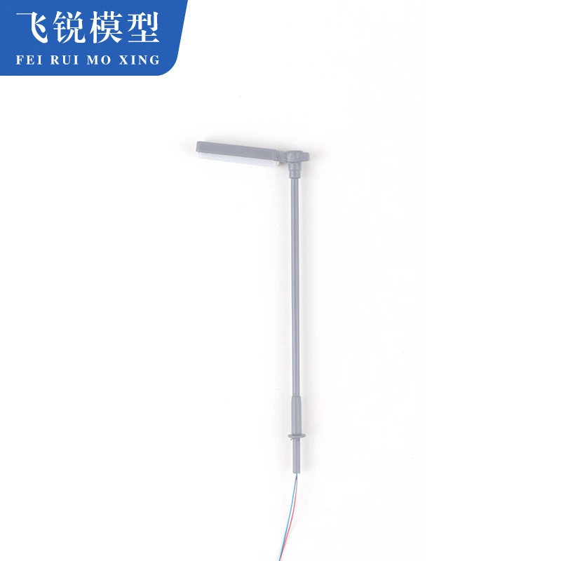 2Pcs Sand Table Streetlamp Model Glowing Street Light Model Lamp Post Model Sand Table Decoration
