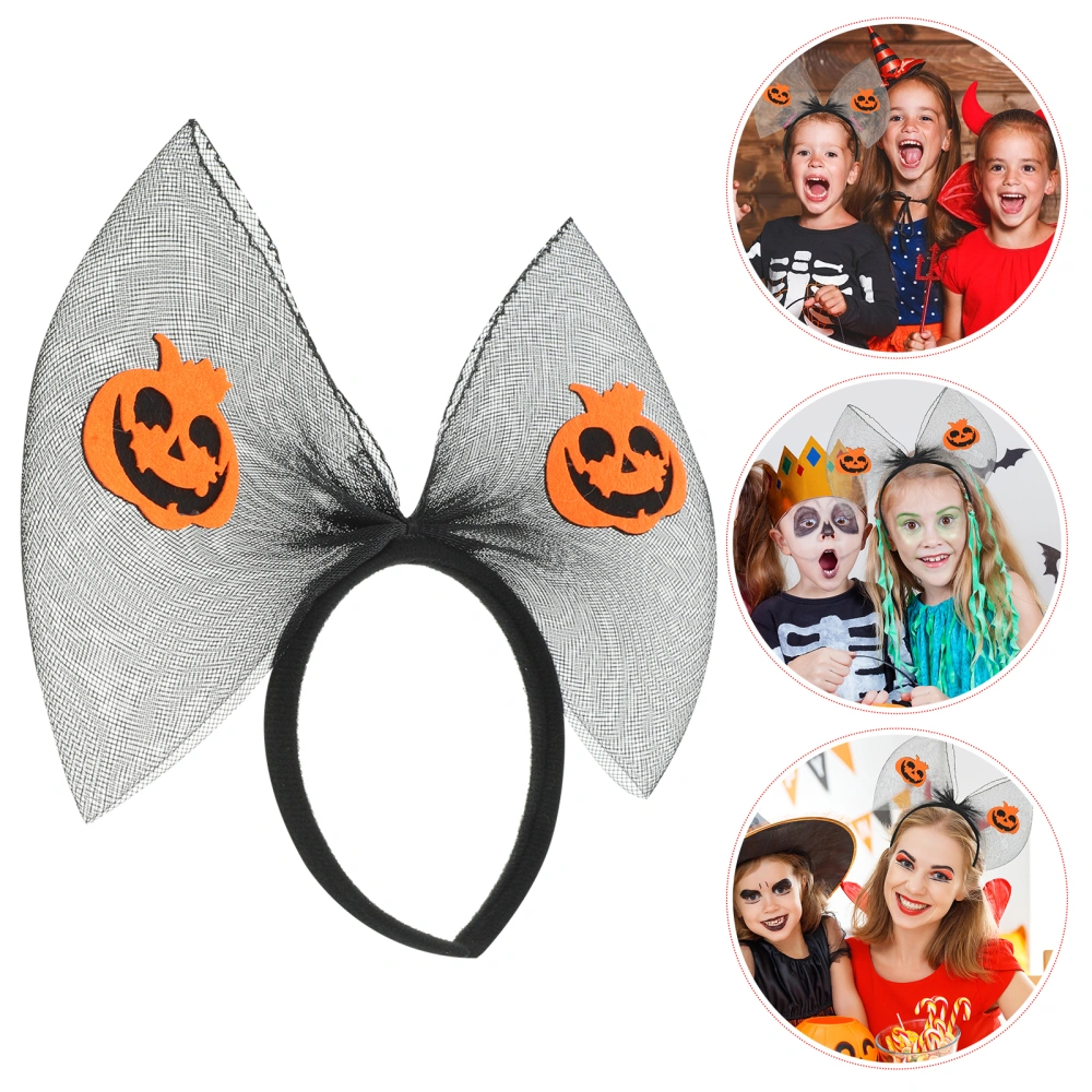 Halloween Party Headband Decorative Hair Band Cosplay Party Hair Accessory Pumpkin Headband