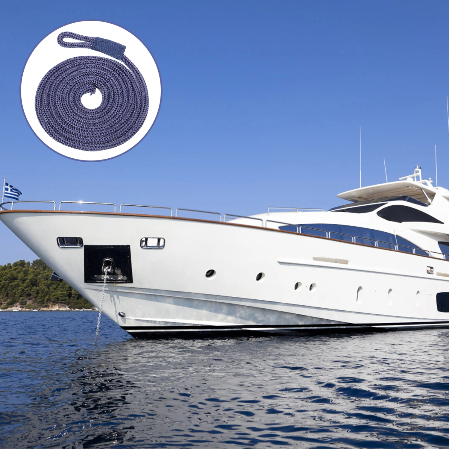 Boat Fenders Rope Boat Rail Cleat Fenders Line Practical Boat Rope Marine Fenders Rope