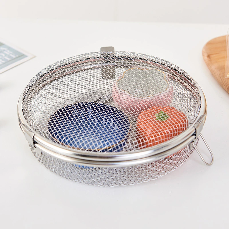 Stainless Steel Dishwasher Basket Metal Dishwasher Storage Basket Round Mesh Basket