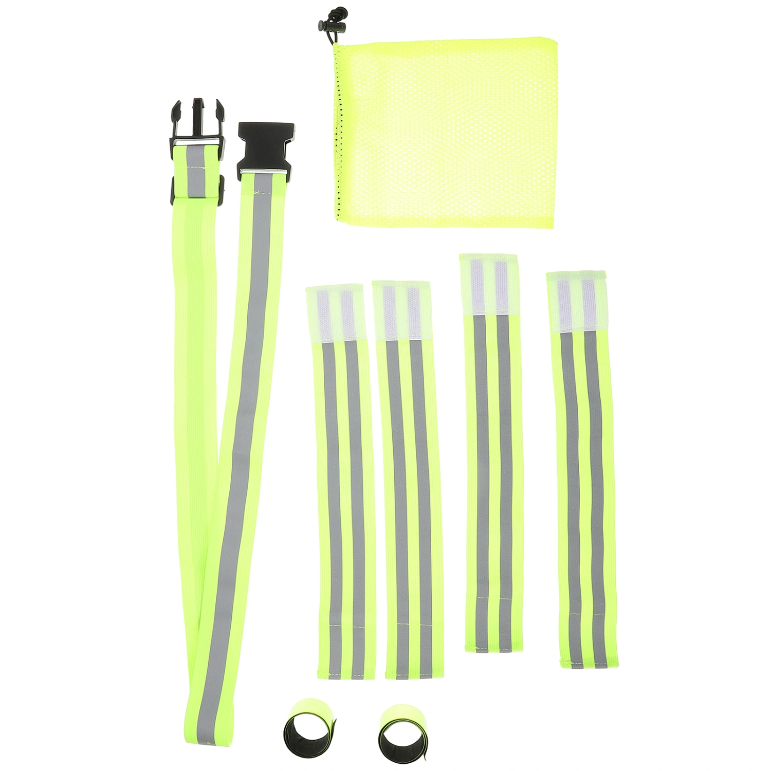 1 Set of Reflective Belt Armband Wristband Ankle Band Night Running Sports Suits