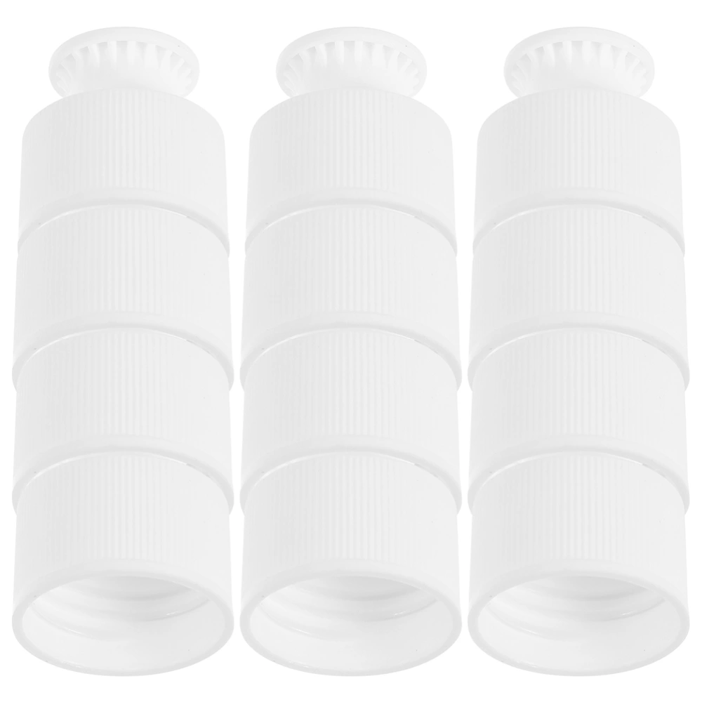 50Pcs Plastic Push Pull Replacement Caps Leak-proof Sport Water Bottle Lid Reusable Water Bottle Cap