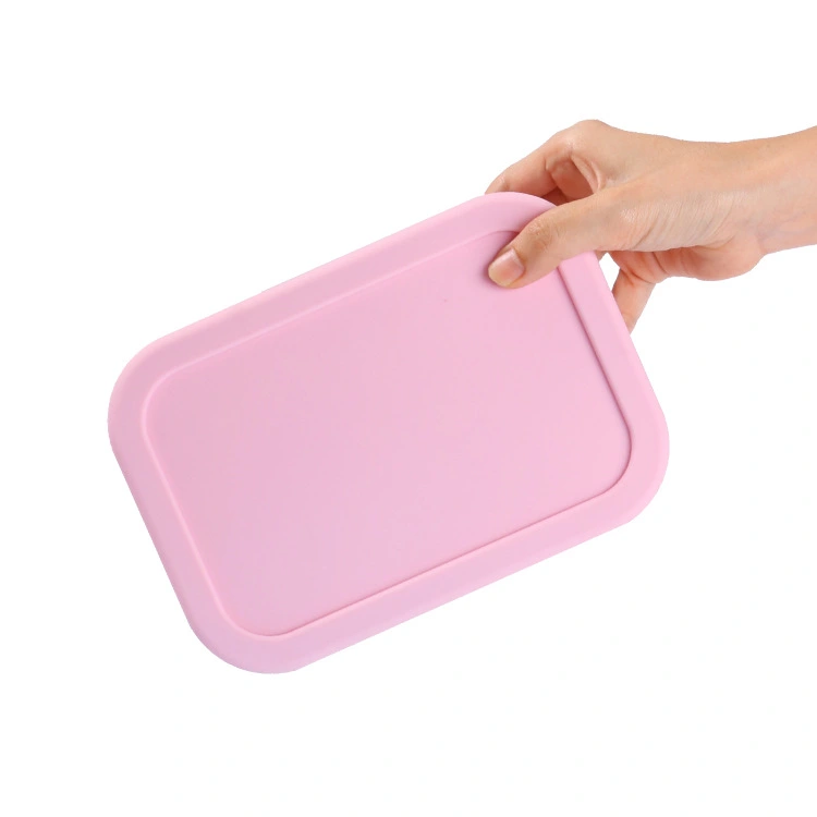 Silicone Bento Box Lunch Box Snack Container Sandwich Packing Box Food Container