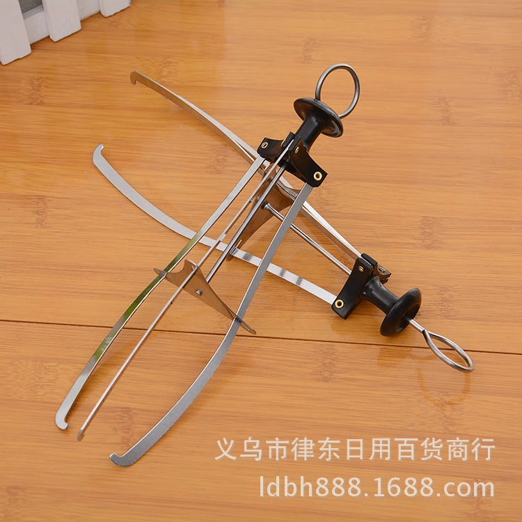 2Pcs Universal Kitchen Plate Gripper Stainless Steel Plate Lifter Folding Hot Dish Plate Bowl Clip