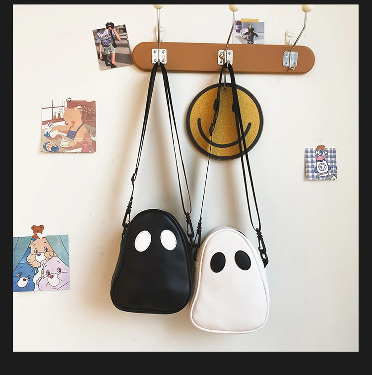 Novelty Crossbody Bag Single Shoulder Bag Travel Messenger Bag Halloween Ghost Purse