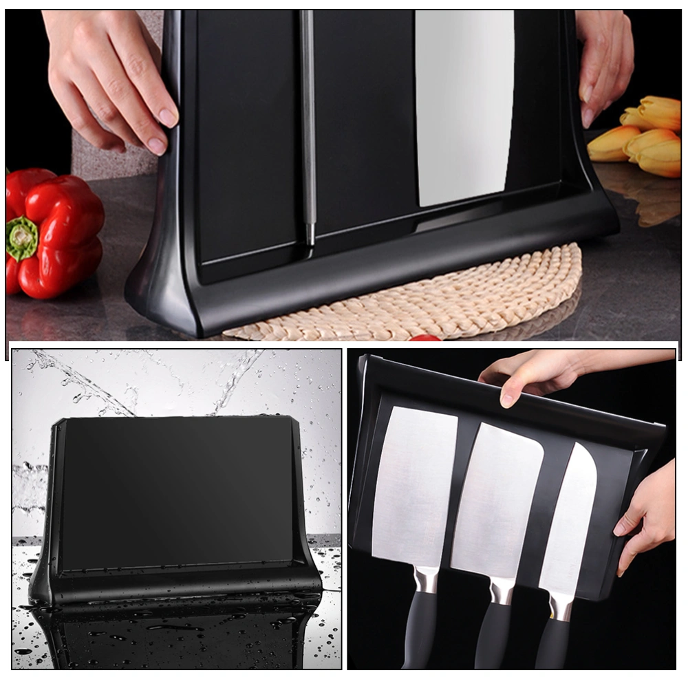 Household Magnetic Cutter Stand Desktop Cutting Tool Management Organizer Kitchen Cutter Holder