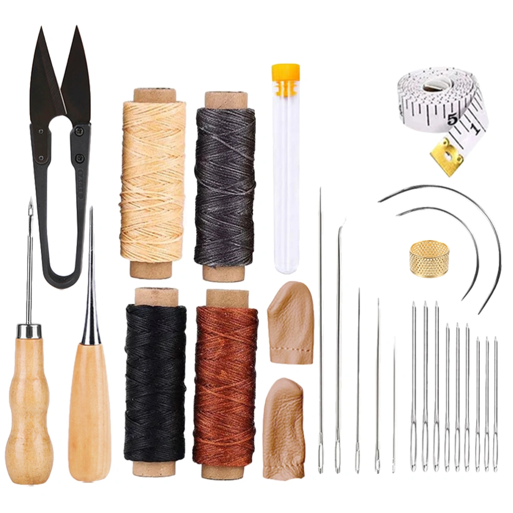 1 Set of Leather Sewing Kit Leather Sewing Tools Leather Stitching Needles Kit Sewing Supply