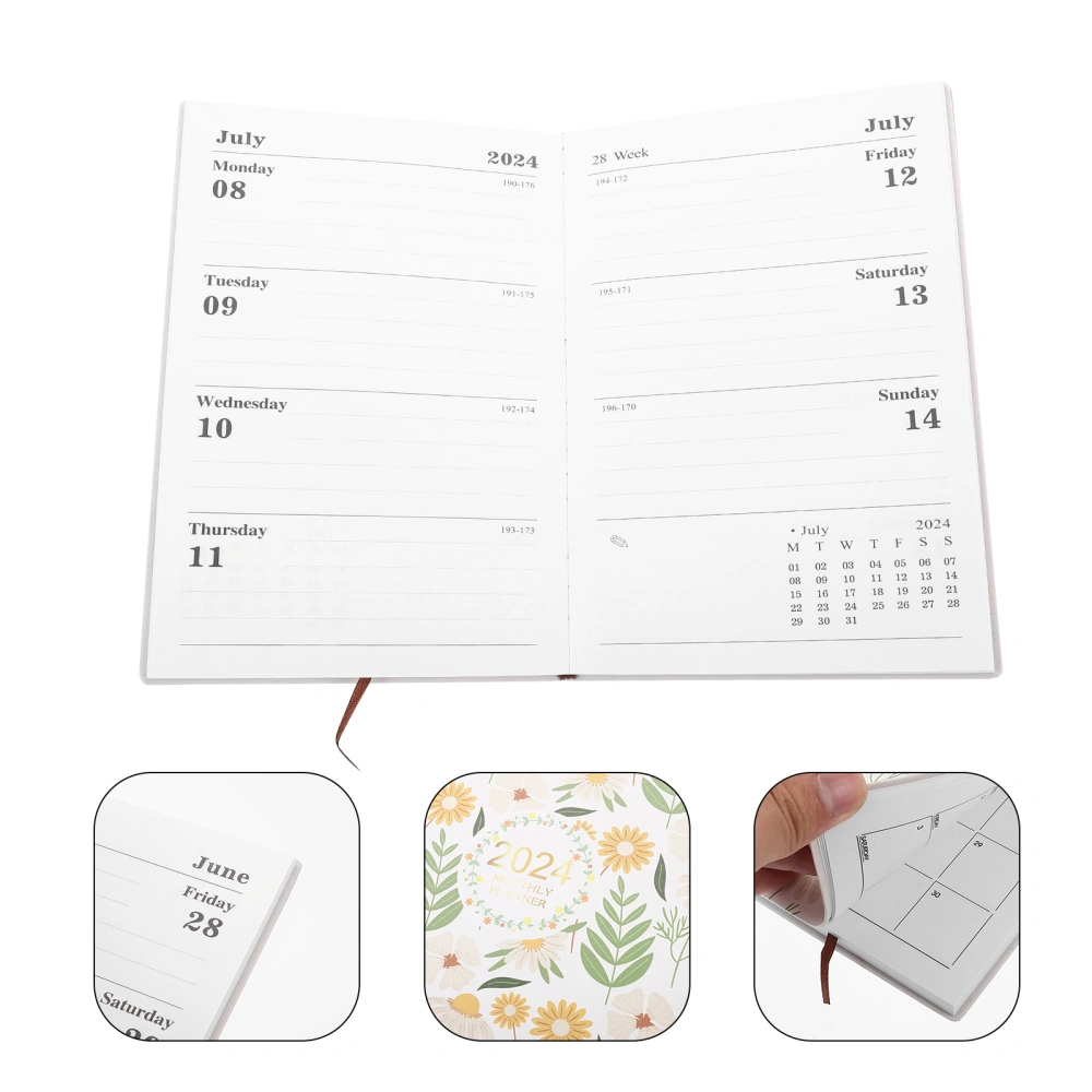 Multi-Function Note Book Portable Planner Organizer Office Academic Planner Office Accessory