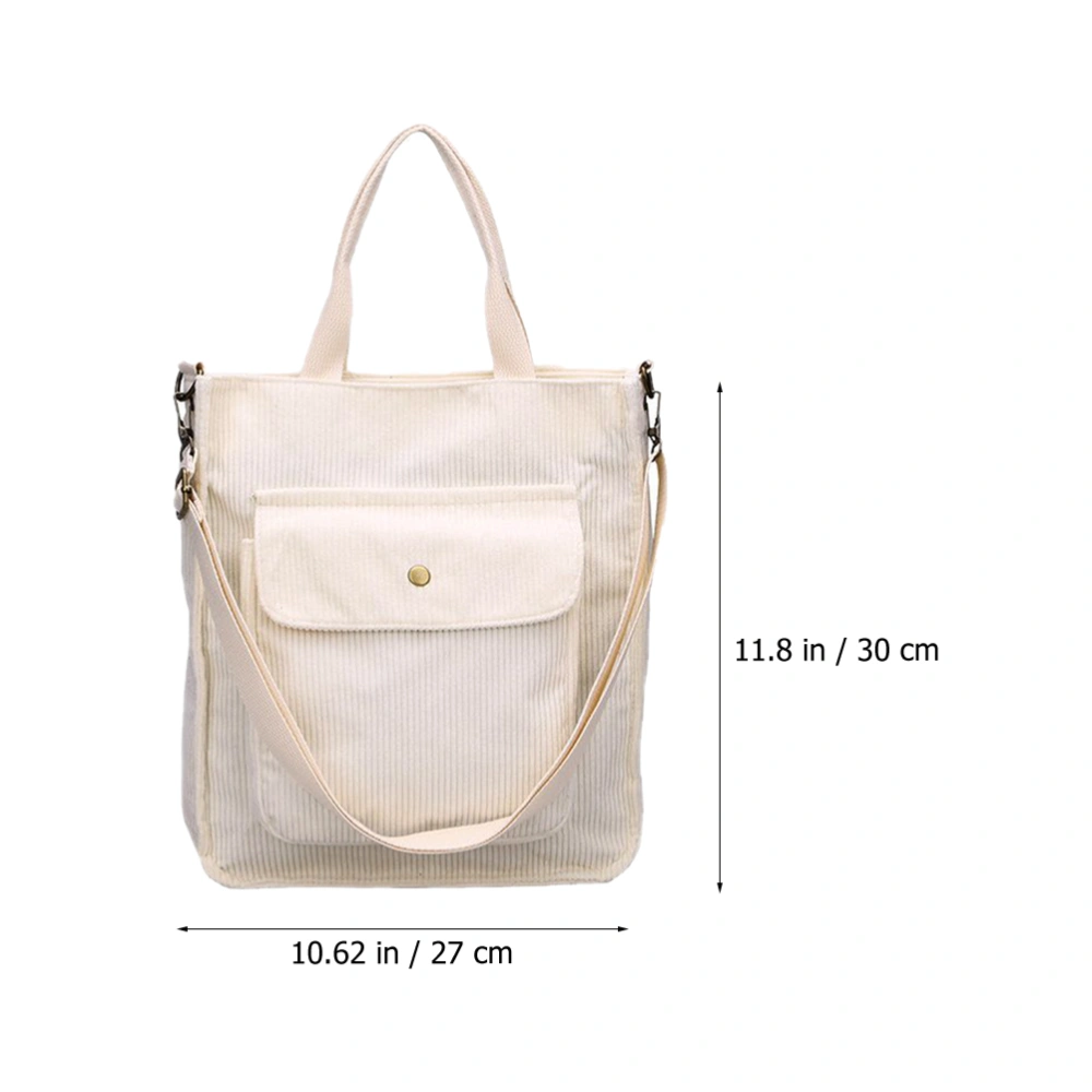 Outdoor Use Single-shoulder Bag Large Cross-body Bag Wear-resistant Handbag for Shopping