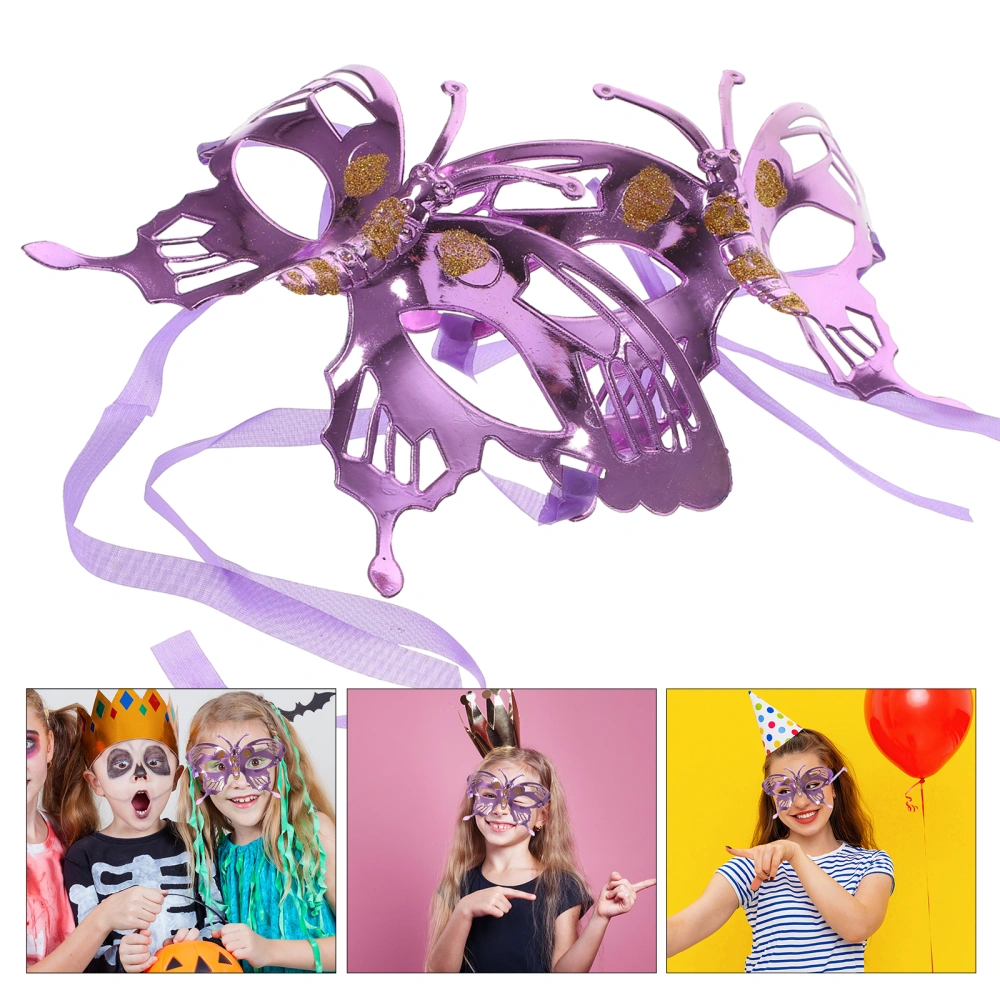 4pcs Masquerade Ball Mask Butterfly-designed Women Mask Hawaii Party Mask