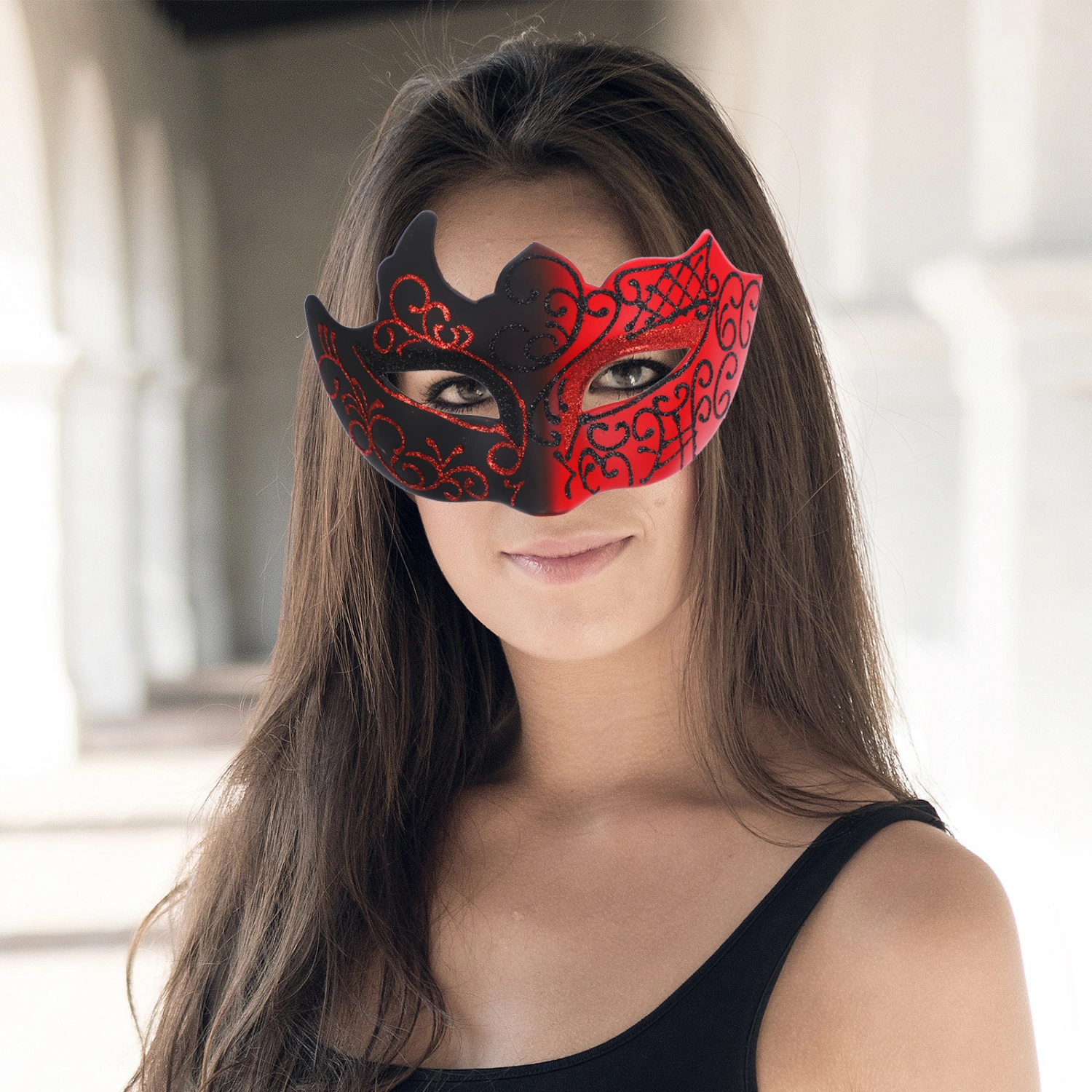 Masquerade Mask Half Face Mask Cosplay Mask Party Mask Decorative Mask Prop for Women