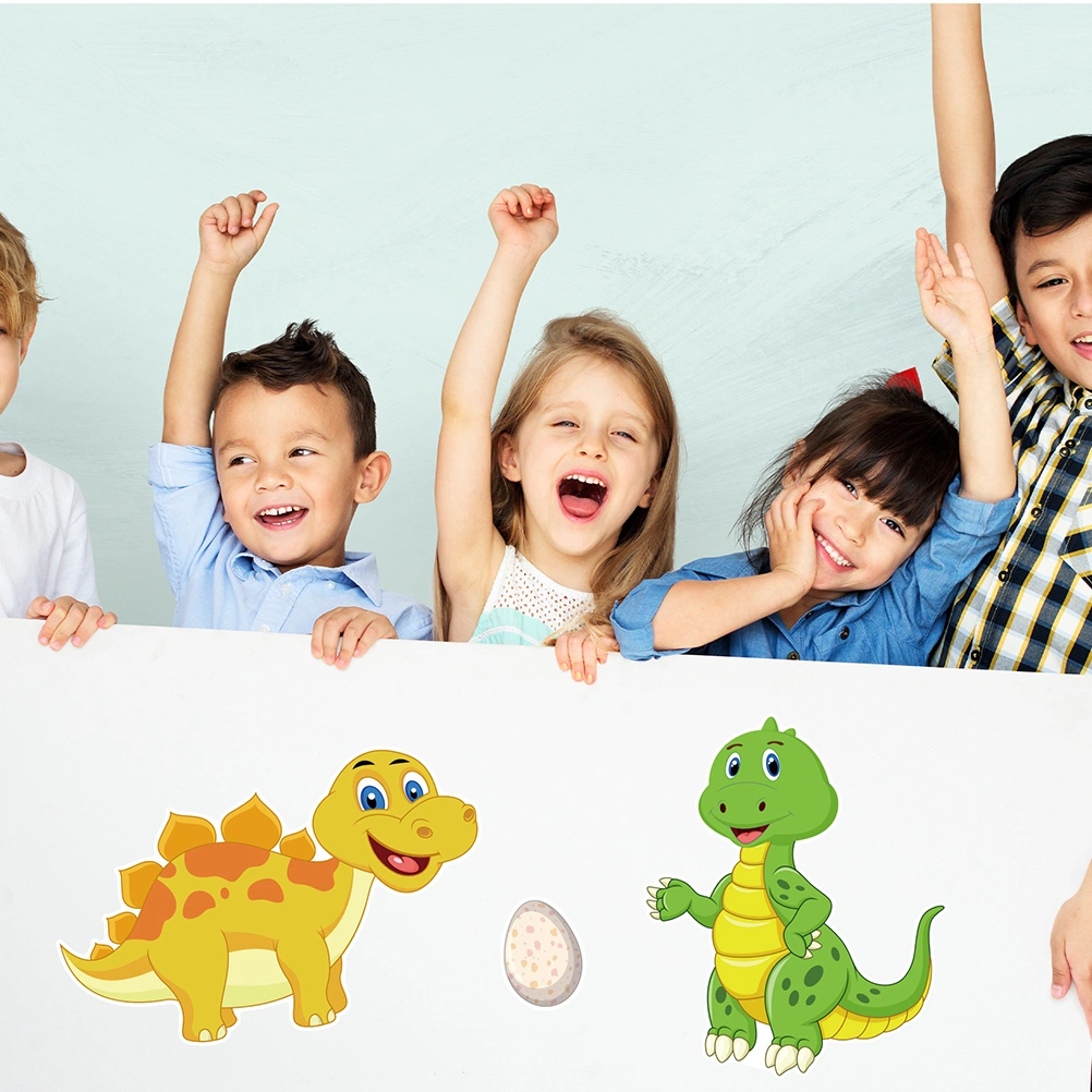 24pcs Cartoon Make Your Own Dinosaur Stickers DIY Dinosaur Stickers Dinosaur Decals