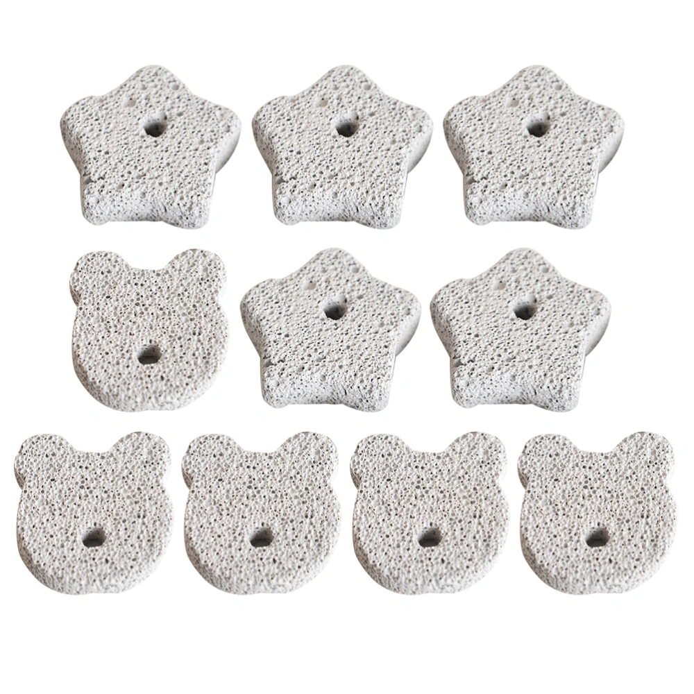 10pcs  Hamster Chew Stones Hamster Teeth Grinding Volcanic Block  Stones Rabbit Teeth Molar Toys