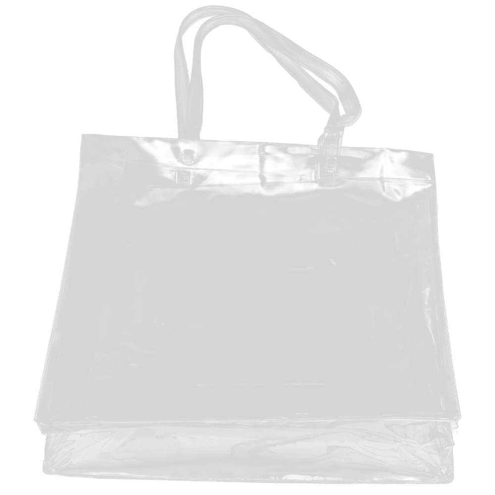 Large Capacity Portable File Bag Paper Storage Bag Tote Bag Pouch Transparent Test Paper Bag