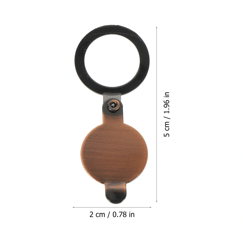 2pcs Peephole Cover Peep Hole Privacy Cover Copper Peep Hole Covering for Apartments