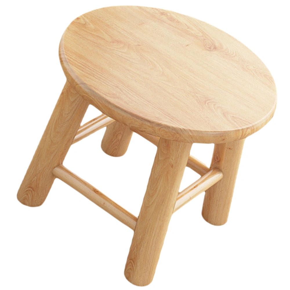 Shoe Changing Stool Children Stool Retro Kids Small Seat Household Step Stool