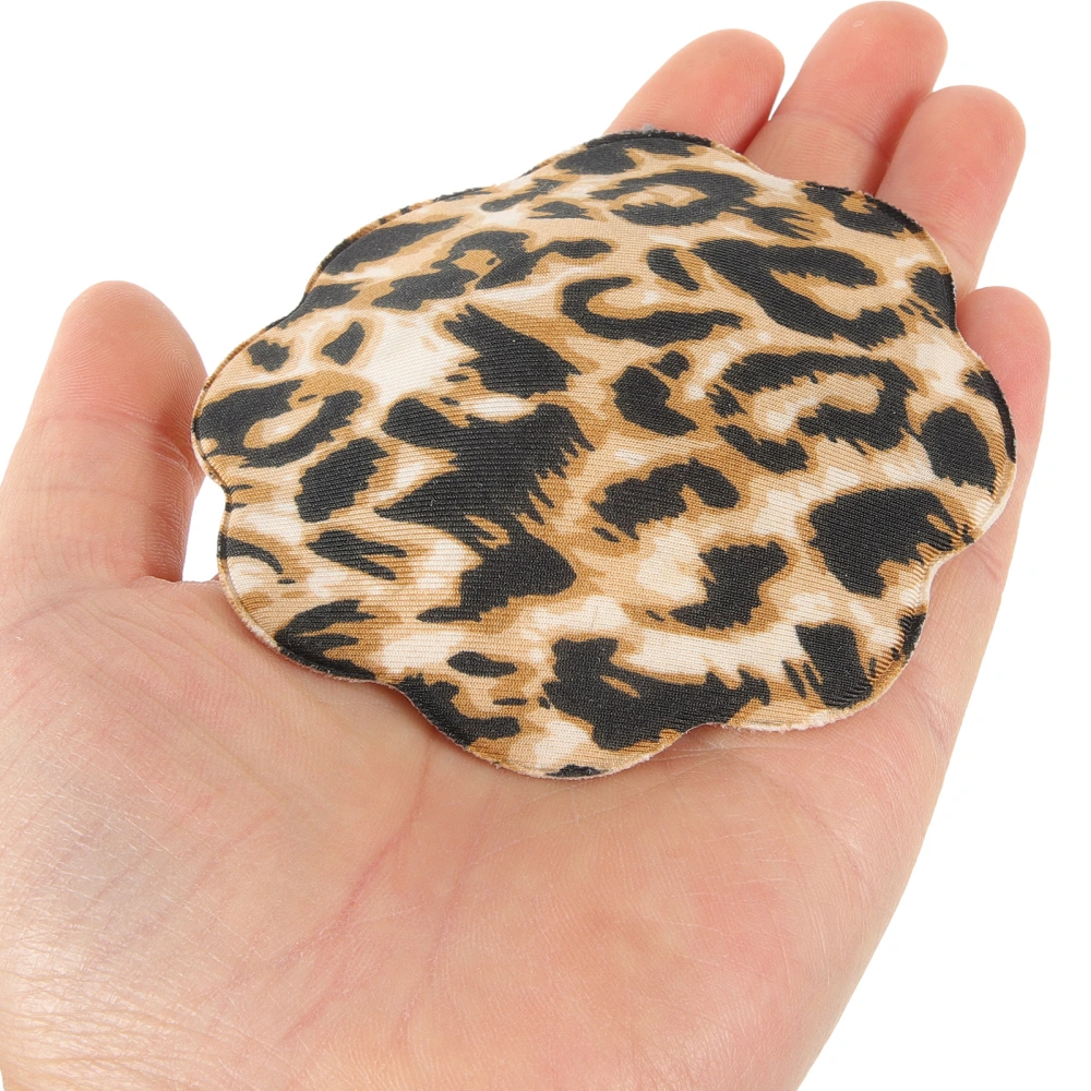 1 Pair Breast Stickers Breast Pasties Leopard Breast Covers Women Breast Decals