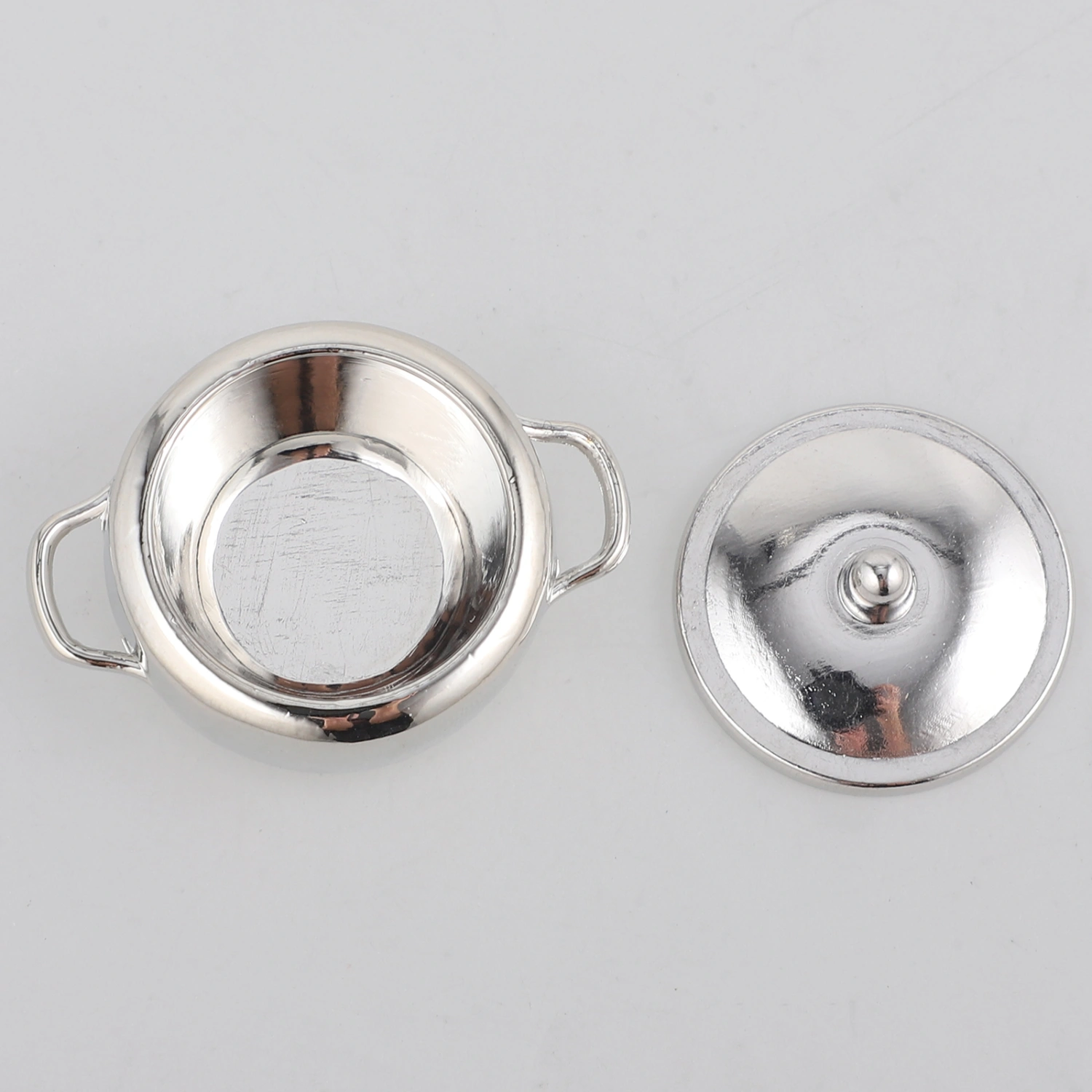Miniature Stew Pot Mini House Miniature Pot Mini Cookwares Model Retro Stew Pot