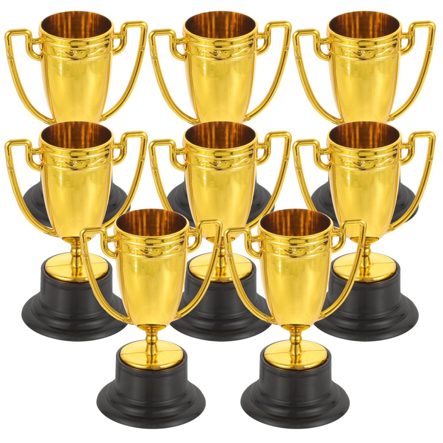 3pcs Trophy Award Kids Party Award Sports Event Competition Game Award Decoration