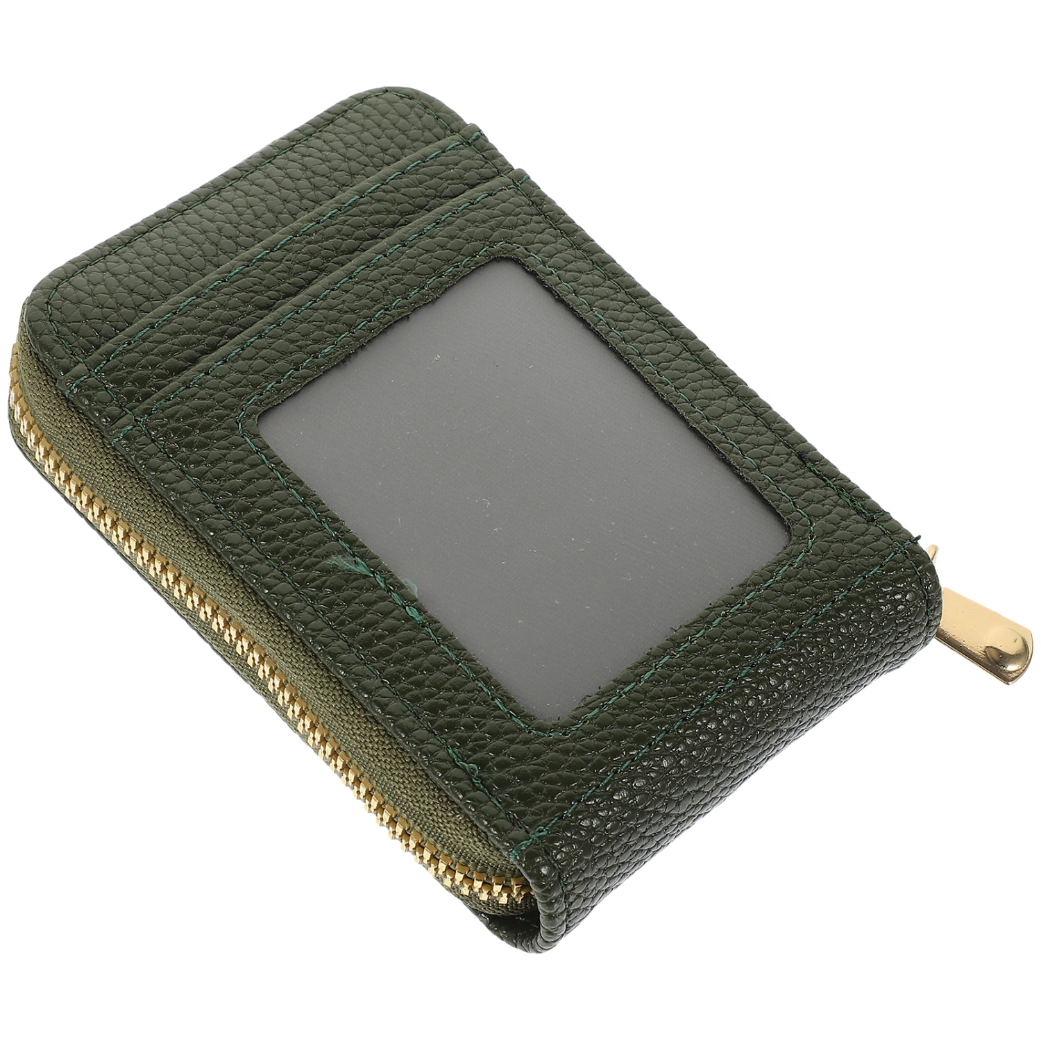 Credit Card Holder Case Zipper Wallet with Card Slots Travel Cards Holder Portable Card Organizer