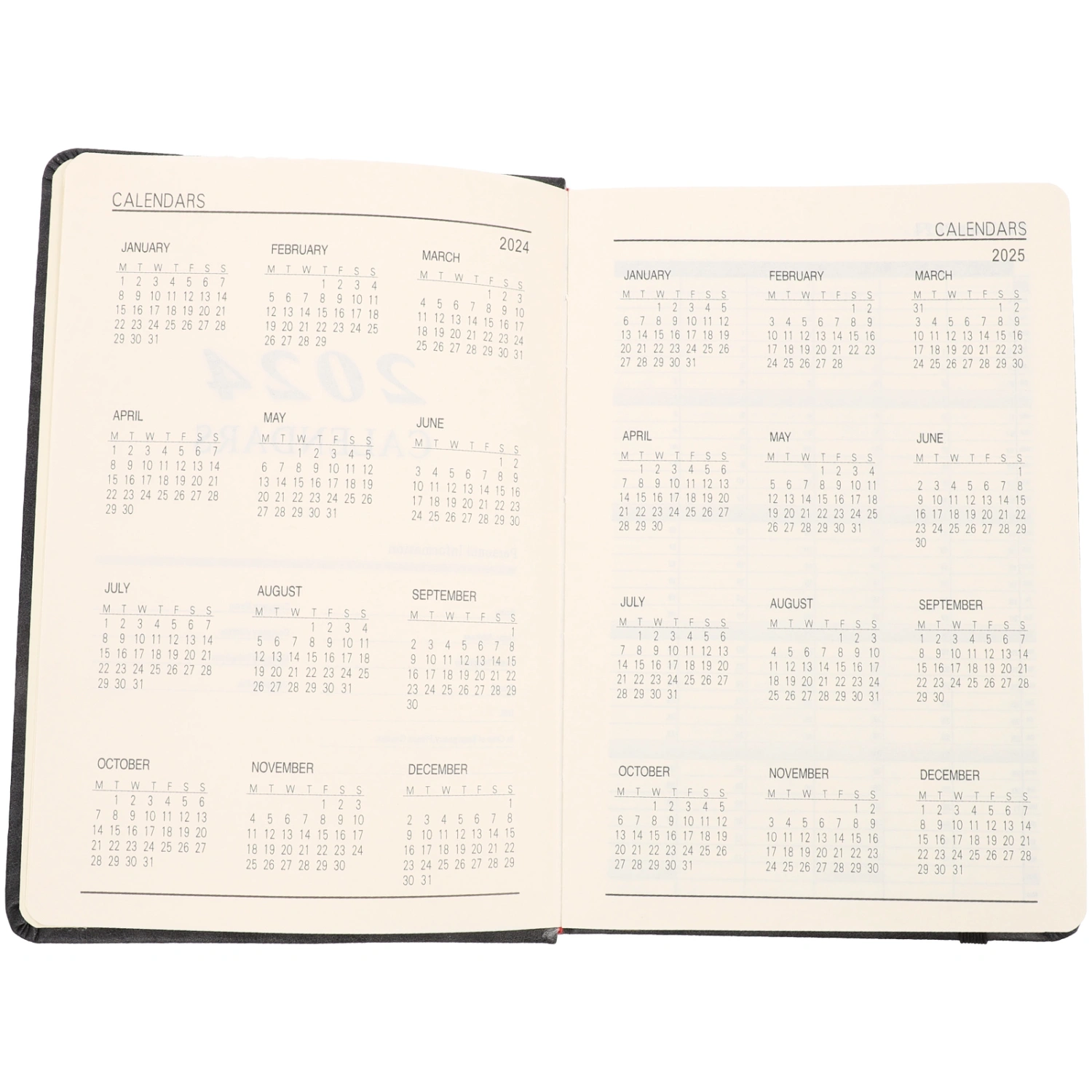 Planner Notebook Academic Planner To Do List Notebook English Notebook Daily Note Book