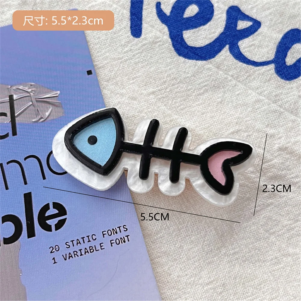 8pcs Small Hair Clips Cartoon Hairpins Mini Hair Clips Fine Hair Clips Cute Hair Accessories