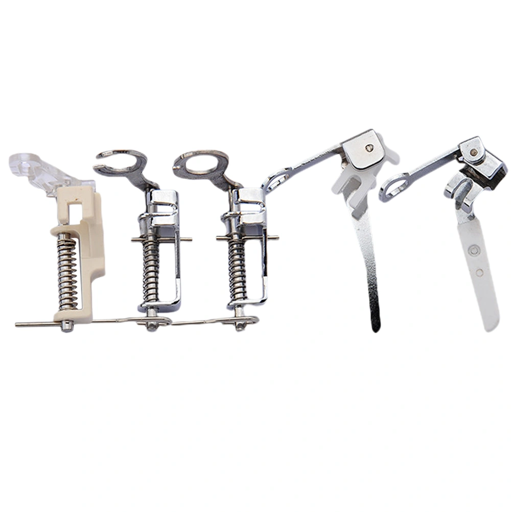 5Pcs Replaceable Sewing Feet Sturdy Sewing Foot Professional Presser Feet Sewing Accessory