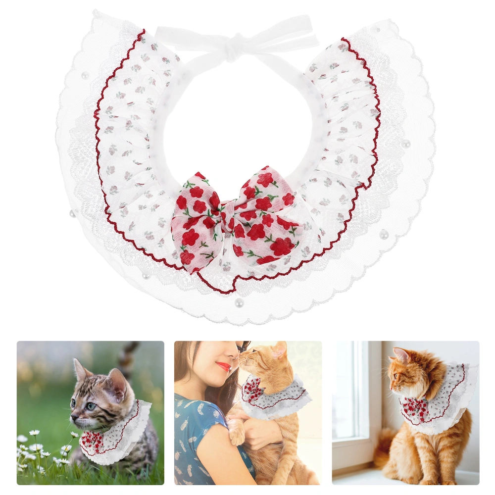 Lovely Cat Collar Reusable Dog Collar Outdoor Kitten Collar Dog Collar Decoration