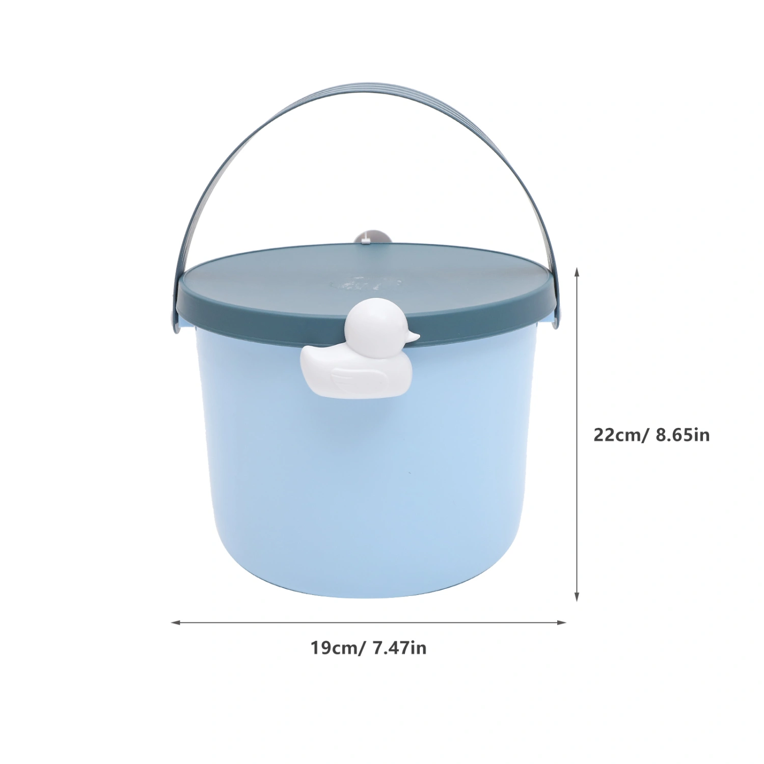 Plastic Building Blocks Storage Bucket Toy Storage Bucket with Lid Toy Storage Organizer