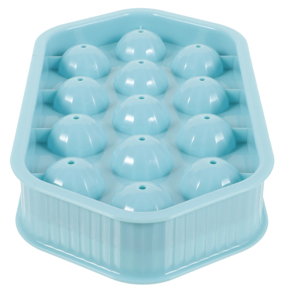 Round Ice Tray Ice Making Ball Mold Ice Making Plastic Tray Freezer Ice Tray with Lid