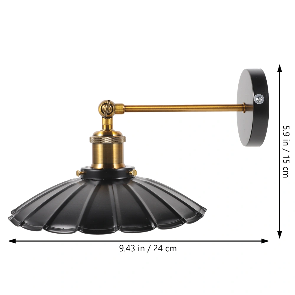 Household Decorative Wall Lamp Industrial Style Wall Light Vintage Wall-mounted Lamp Decor(E26)