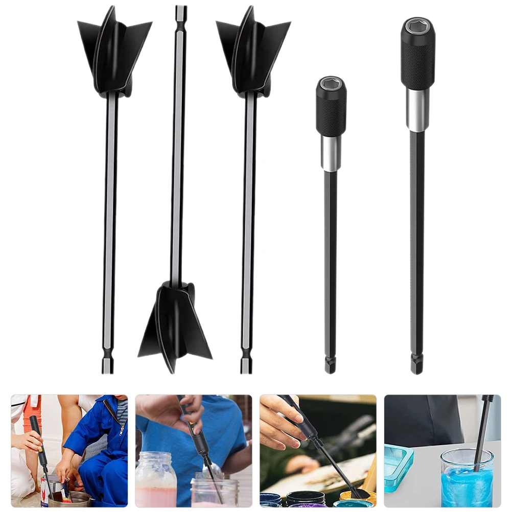1 Set Resin Mixer Paddles Epoxy Mixer Paddles Paint Mixer Paint Stirrer for Drill
