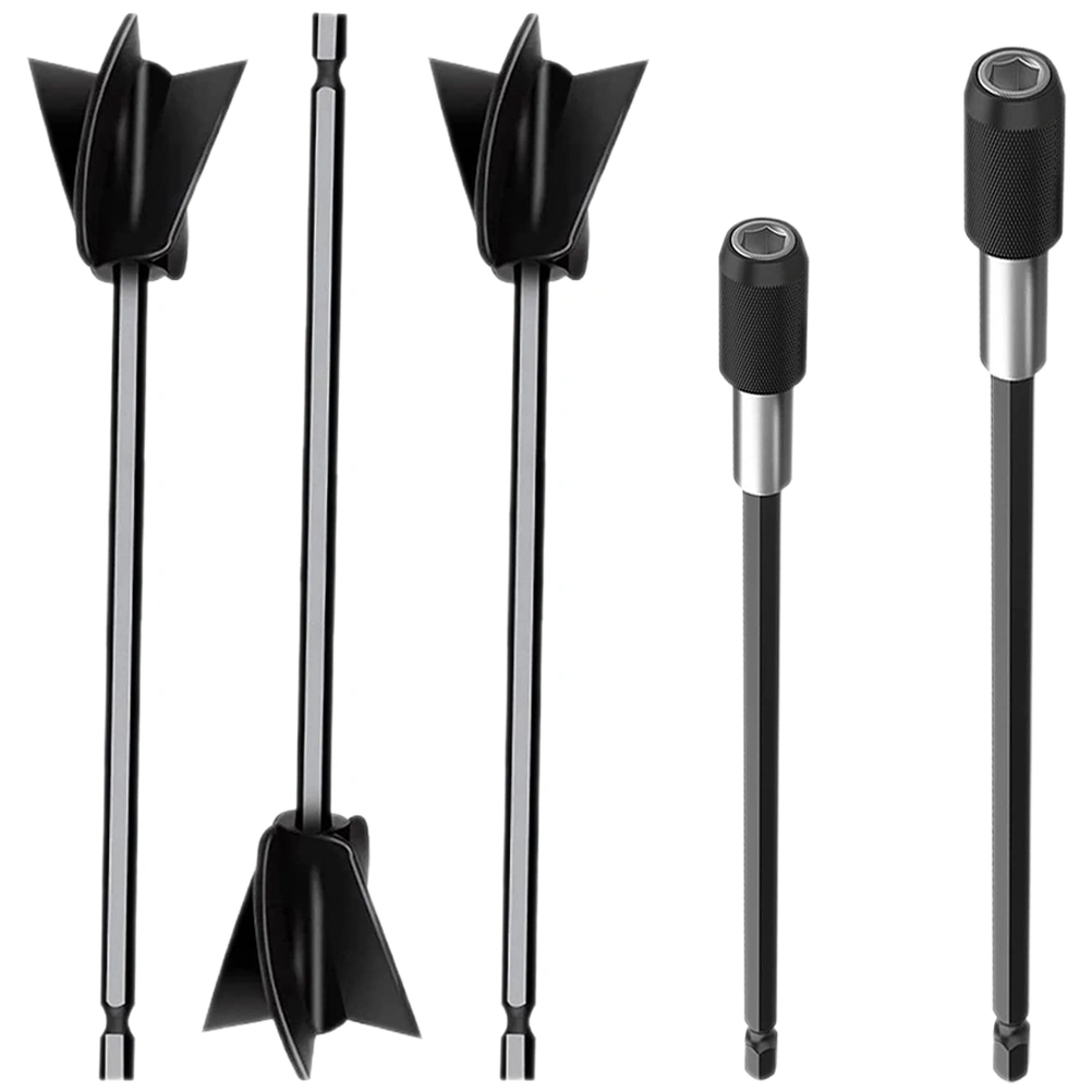 1 Set Resin Mixer Paddles Epoxy Mixer Paddles Paint Mixer Paint Stirrer for Drill
