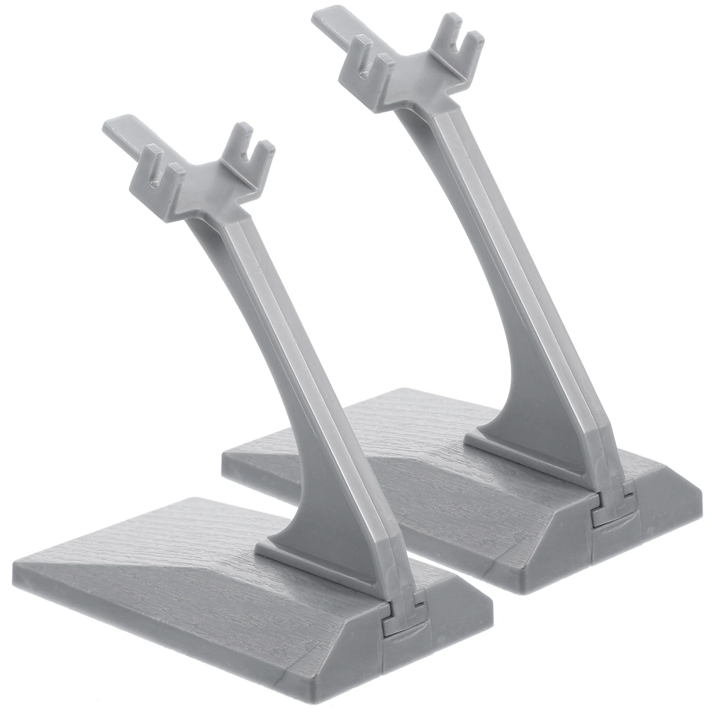 2pcs Aircraft Models Stand Airplane Decor Display Stand Plane Model Showing Stand