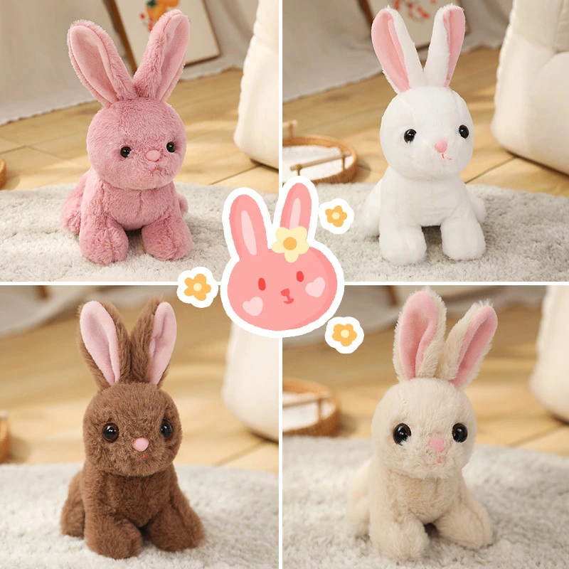 Bunny Stuffed Toy Cute Stuffed Animal Lovely Bunny Doll Toy Companion Bunny Doll Party Favor