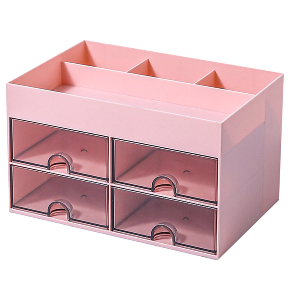 Desk Organizer Drawer Type Storage Box Cosmetics Storage Case Multi-function Stationery Organizer