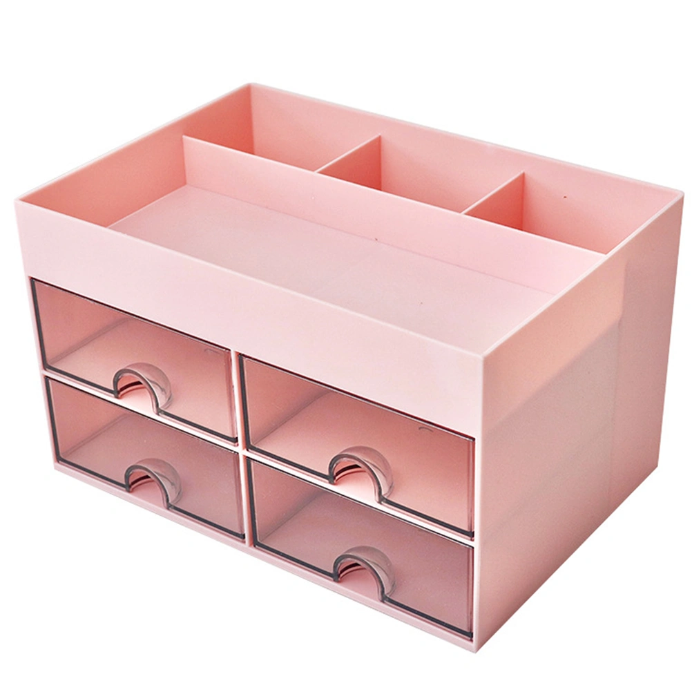 Desk Organizer Drawer Type Storage Box Cosmetics Storage Case Multi-function Stationery Organizer